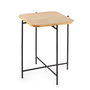 Hanah Home Mesa de Centro Shb-005 de Madera y Metal